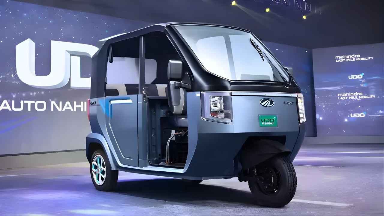 2026 Mahindra UDO EV Launched with 11.7 kWh Battery, 265 km Range & Price Starts at ₹3.58 Lakh