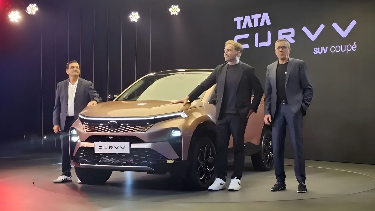 Tata Curvv SUV Launched with Advanced Safety, 17 kml Mileage, Starting at ₹17.49 Lakh